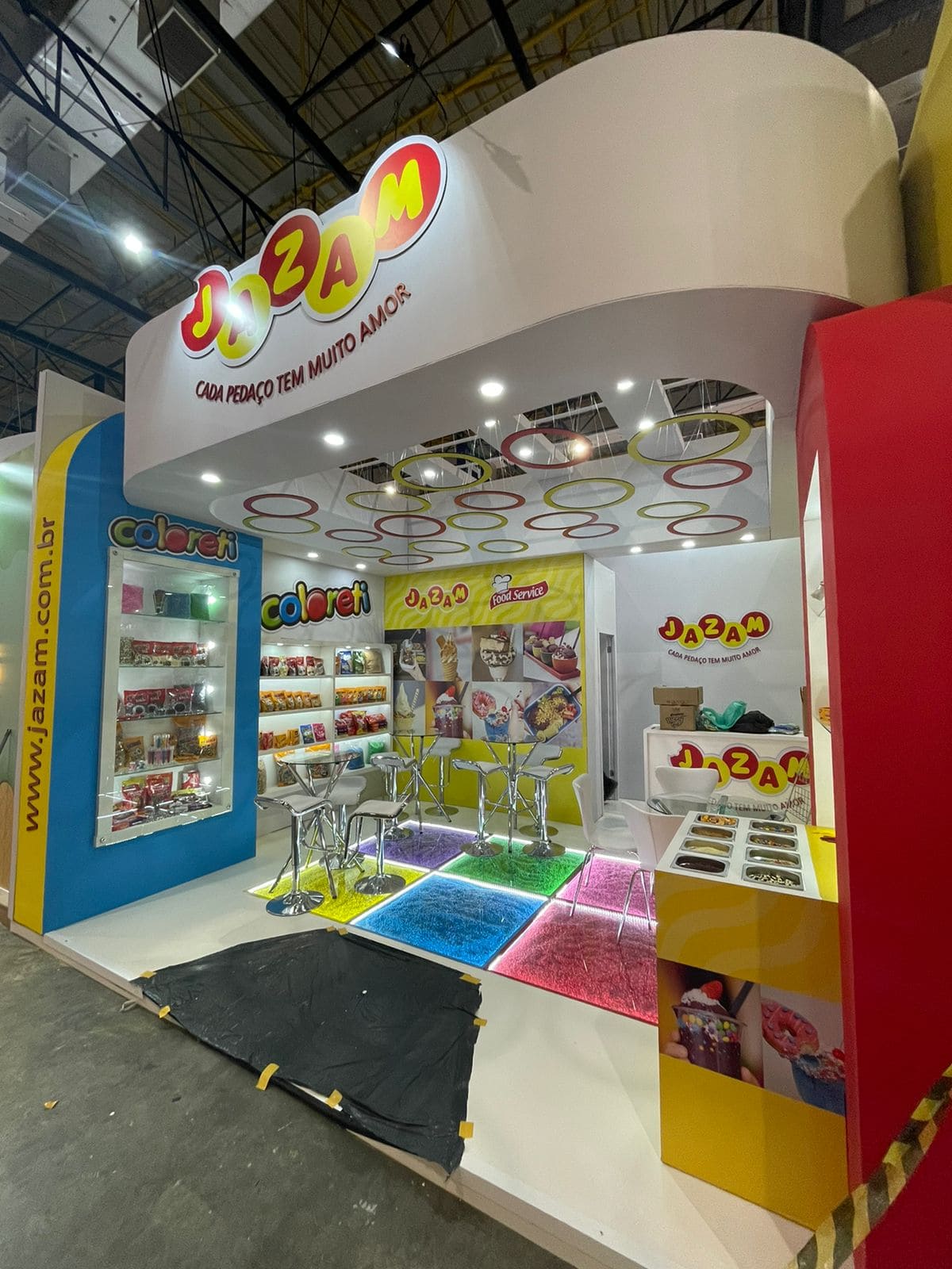 Capa do projeto Jazam Alimentos