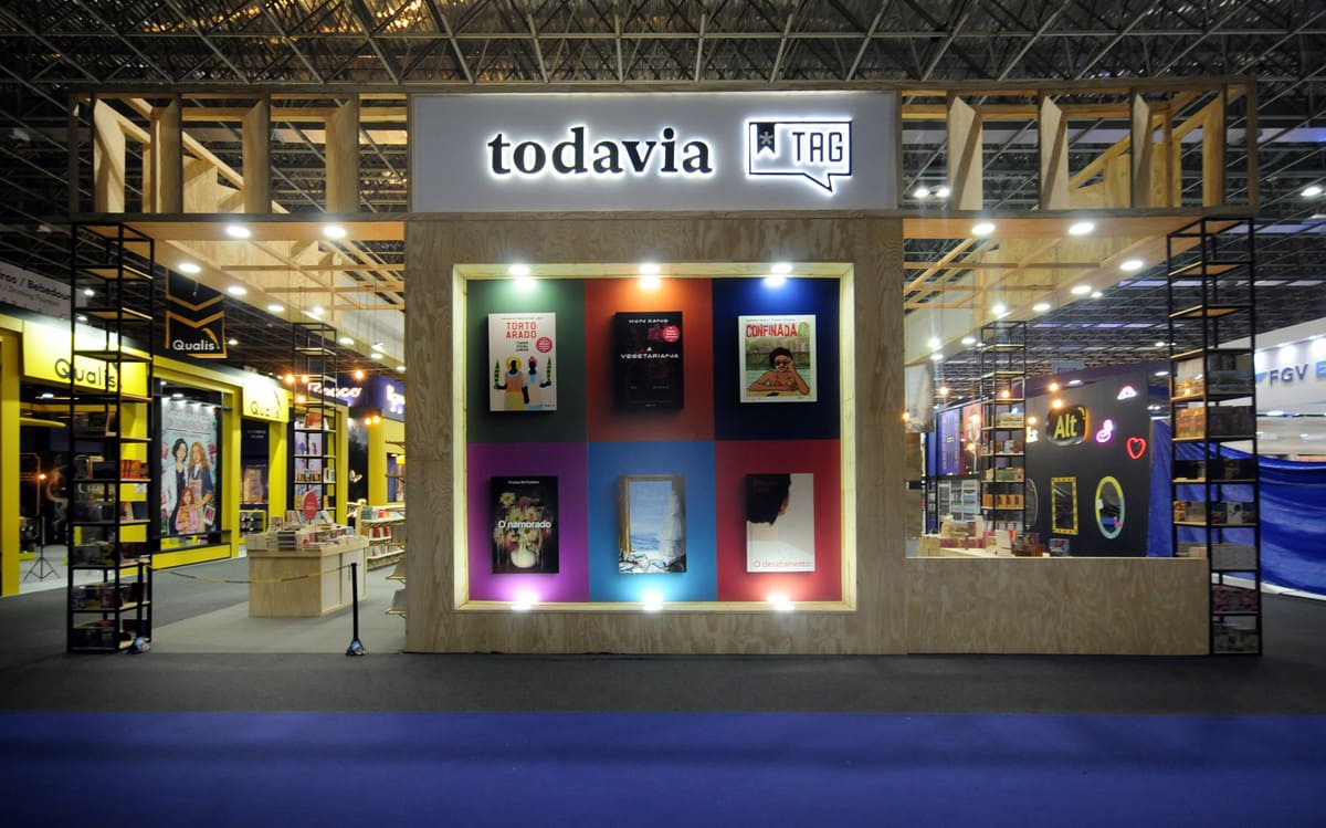 Capa do projeto Editora Todavia