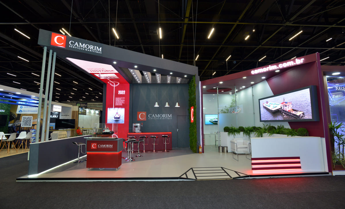 Foto do serviço Montagem de Estandes